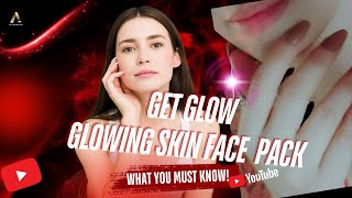 DIY Glowing Skin Face Pack  Get Radiant Skin At Home [upl. by Maxey]