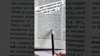 6REDOX REACTION QUES THROUGH NCERTNEET25PEROXIDE AND SUPEROXIDE OXIDATION NUMBER OF OXYGENAIIMS [upl. by Eagle4]