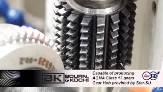 Bourn amp Koch 100H Gear Hobber [upl. by Faythe]