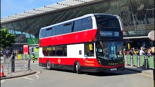 Londons buses in Stratford bus station on 8th May 2024 [upl. by Eirased]