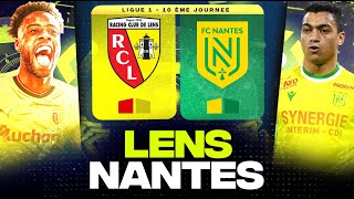 🔴 LENS  NANTES  Les Sang et Or face aux Canaris en forme   rcl vs fcn   LIGUE 1  LIVEDIRECT [upl. by Knick]