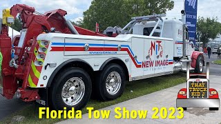 Florida Tow Show 2023 full coverage of all the trucks on display [upl. by Bach]