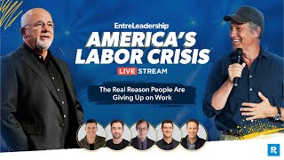 The Real Reason People Are Giving Up on Work  America’s Labor Crisis Livestream [upl. by Ellienad]