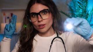 ASMR The Ultimate Cranial Nerve Exam Detailed Medical RoleplayEye ExamHearing TestSmellReflexes [upl. by Mauretta959]