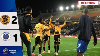 Chiefs defeated SuperSport United 21 to end their threegame losing streak in the DStv Premiership [upl. by Nigen691]