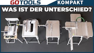 Präzise amp genial Festool Tischkreissägen in der Übersicht Worin unterscheiden sie sich [upl. by Yelyr]