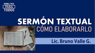 SERMÓN TEXTUAL [upl. by Nnayar466]