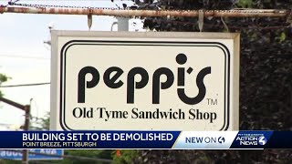 Longtime Peppis location in Pittsburgh to be demolished [upl. by Idnic12]