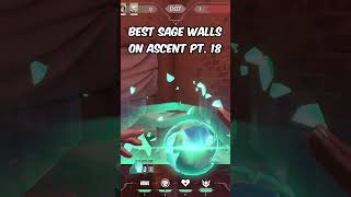 Best Sage walls on Ascent  pt 18  Sage tutorial w benjyfishy2 [upl. by Acinonrev331]