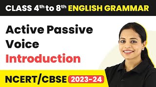 Active Passive Voice  Introduction  Class 4 to 8 English Grammar [upl. by Eikcor794]