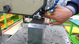 solar cell cuttingpolysilicon ingok cutting 태양전지 잉곳절단폴리실리콘절단 [upl. by Irrok]