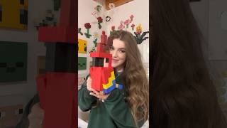 Making a minecraft PARROT in real life 🦜 [upl. by Arval]