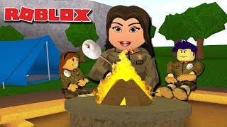 SCHOOL CAMPING TRIP  Amberry High School  Bloxburg  Roblox Roleplay [upl. by Howarth720]