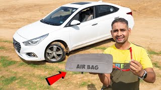 Testing Car Air Bag  कार के Air Bag उड़ा दिये 😬 [upl. by Clayborne115]