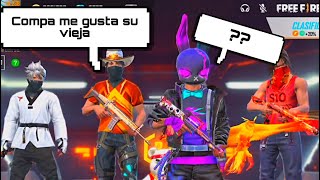 JUGANDO CON GENTE RANDOM DEL CHAT GLOBAL FREE FIRE [upl. by Crabb418]