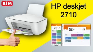 HP Deskjet 2710 İnceleme ve Kurulum Bim hpdeskjet bim yazıcı printer [upl. by Ausoj]