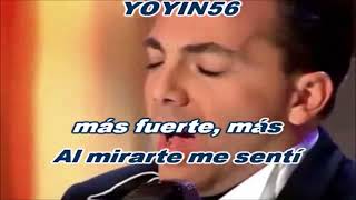 Gavilán o paloma Cristian Castro Pista HD [upl. by Varrian]