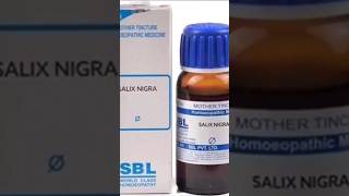 Sali Nigra Q Mother TintureHomeopathic Medicineshorts homeopathicmedicine [upl. by Aihsenyt]