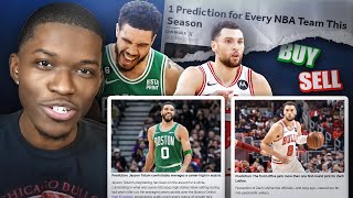 1 Prediction For Every NBA Team This Season [upl. by Holsworth]