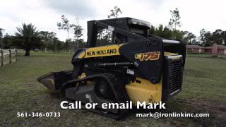 2008 New Holland C175 compact track loader for sale by Ironlink Inc [upl. by Sibie991]