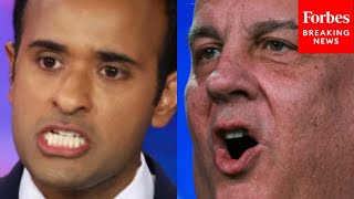 BREAKING Vivek Ramaswamy Makes Shocking 2024 Prediction After Chris Christie Drops Out Of Race [upl. by Tteragram]