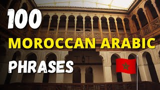 100 Moroccan Arabic phrases amp expressions you need to know [upl. by Ashia470]