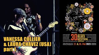 🇪🇺 🇩🇪 Vanessa Collier amp Laura Chavez USA 30th Blues Festival Schöppingen Germany  28 Mai 2023 [upl. by Htenay]