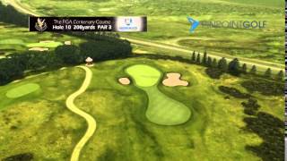 Gleneagles PGA Centenary Course Guide  Par 3 10th [upl. by Yreved]