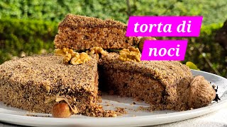 Torta di noci Rosariarinaldispeedychef [upl. by Alburga151]