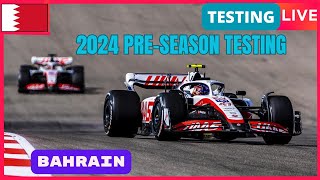 🔴F1 LIVE  2024 BAHRAIN PRESEASON TESTING  Live data Bahrain International Circuit [upl. by Garin]