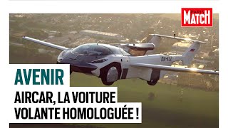 AirCar la voiture volante homologuée [upl. by Nylear]