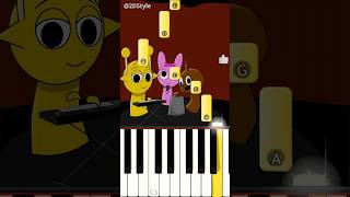 Music group Animation Sprunki 2DStyle  Piano Cover [upl. by Keily]