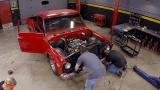 Lowering A 1971 Chevy C10  Truck Tech S3 E7 [upl. by Asnerek579]