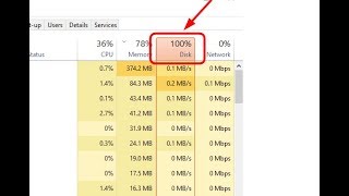 Fix 100 Disk Usage in Windows 102019 [upl. by Nnaira]