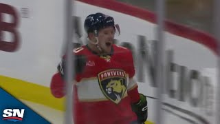 Vladimir Tarasenko Takes Advantage Of Flames Defensive Zone Giveaway To Score First With Panthers [upl. by Quintana804]