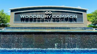 Woodbury Common Premium Outlets 2023 Complete Walking Tour in 4K  Woodbury NY [upl. by Nangatrad]