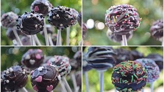 CAKE POPS SELBER MACHEN  GANACHE HERSTELLEN  SCHOKOLADEN CAKE POPS [upl. by Ardnuahc]