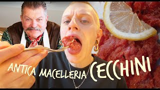 A pranzo da DARIO CECCHINI allANTICA MACELLERIA più famosa dItalia 🥩🍷 [upl. by Alidus851]