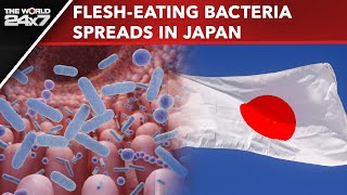 Japan News  Rare quotFleshEating Bacteriaquot That Can Kill In 2 Days Spreading In Japan [upl. by Ordnaxela453]