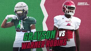 NORTH GA VS SOUTH GA BATTLE  Grayson GA vs Warner Robins GA Summer Camp Full Highlights [upl. by Ecinnej928]