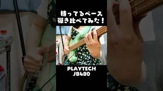 持ってるベースを弾き比べしてみた！ベース 機材 Sago Freedom PLAYTECH [upl. by Erreid]