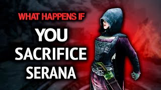 What Happens If You Sacrifice Serana In The Altar Of Boethiah [upl. by Lemyt276]