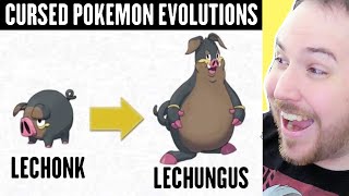 POKEMON EVOLUTIONS THAT SHOULDNT HAPPEN  Blursed Memes [upl. by Bourque377]