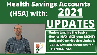 Health Savings Account  HSA Rules and Limits UPDATED for 2021 [upl. by Ecirual]