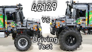 LEGO Small vs Big Wheels Comparison  LEGO 42129 MercedesBenz Zetros  Test 42129 LEGO Technic 2021 [upl. by Davie]