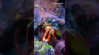 Mantis shrimp is a remarkable marine crustacean known for its vibrant colors and incredible eyesight [upl. by Lebna]