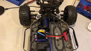 How to install Velineon 3500kv brushless motor in a Traxxas Slash 4x4 [upl. by Keppel783]