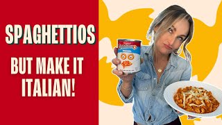 Giada Recreates a Childhood Favorite SpaghettiOs [upl. by Ottie]