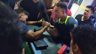 Nepali arm wrestling 🔥🔥 Aayush vs Roman Auegi balbir ☠️  armwrestlingnepal nepalarmwrestling [upl. by Nodrog]