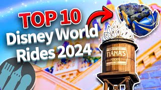 TOP 10 Rides in Disney World in 2024 [upl. by Bravin]